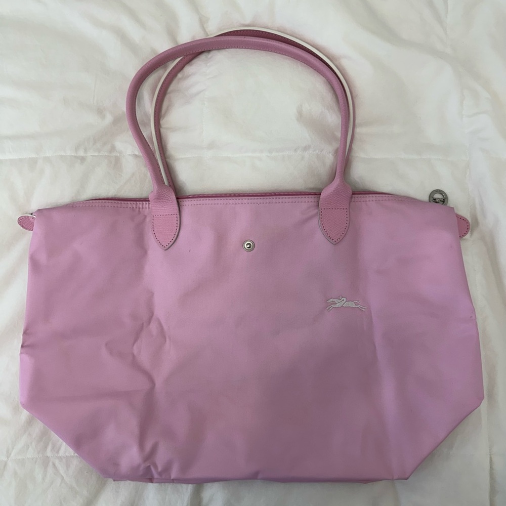 Longchamp Light Pink Tote Bag
